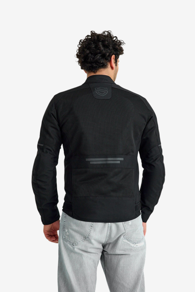 Scudo Rio Siyah 3 Mevsim Erkek Motosiklet Montu