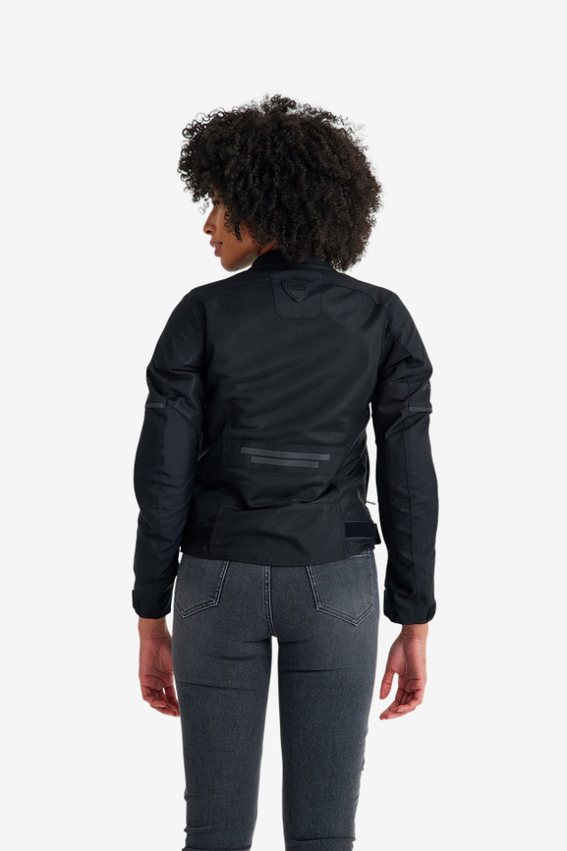 Scudo Tokyo Siyah 3 Mevsim Kadın Motosiklet Montu