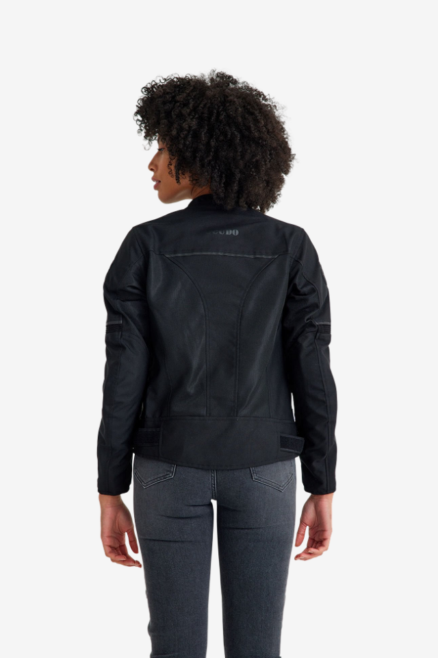 Scudo Paris Siyah Yazlık Fileli Kadın Motosiklet Montu