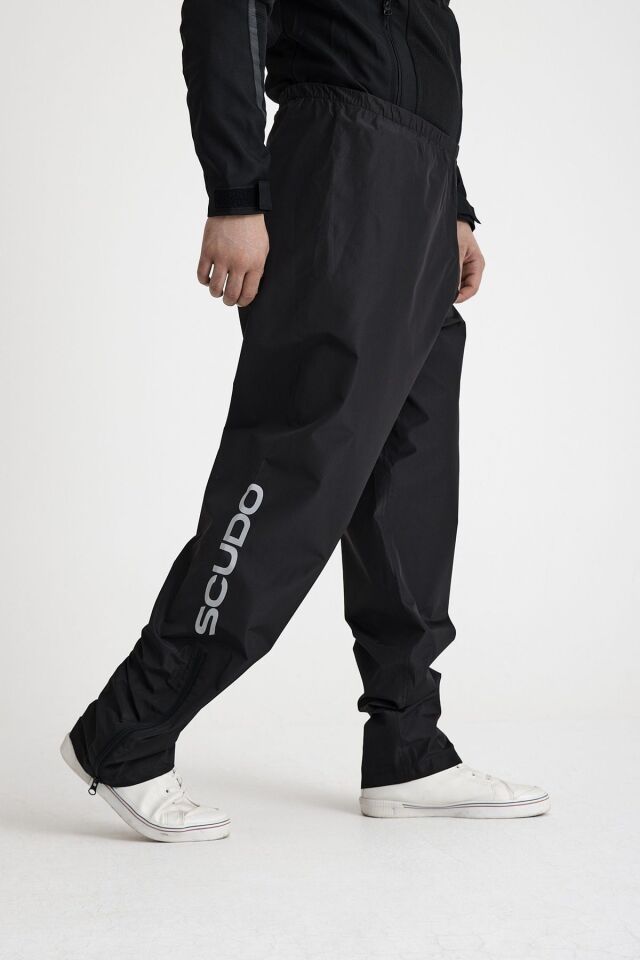 Scudo Peru Siyah Alt Motosiklet Yağmurluğu