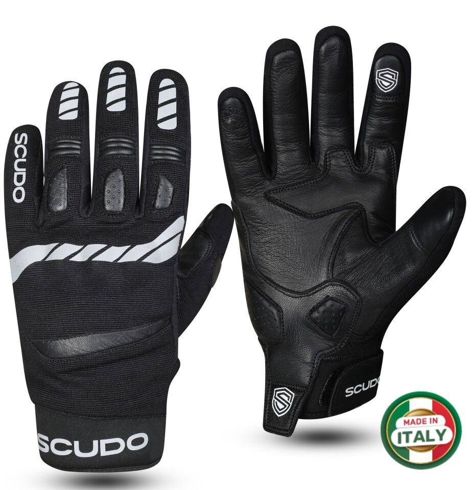 Scudo Parma 2 Dokunmatik 4 Mevsim Motosiklet Eldiveni