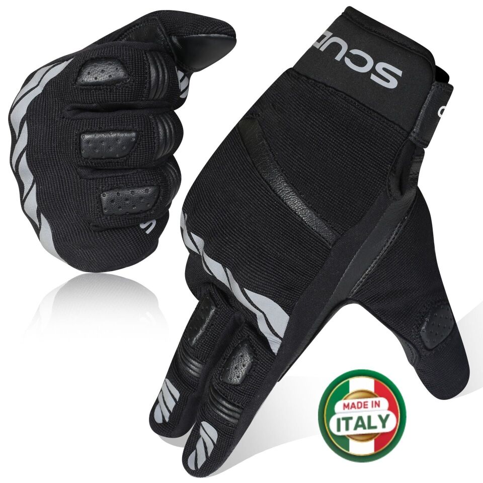 Scudo Parma 2 Dokunmatik 4 Mevsim Motosiklet Eldiveni