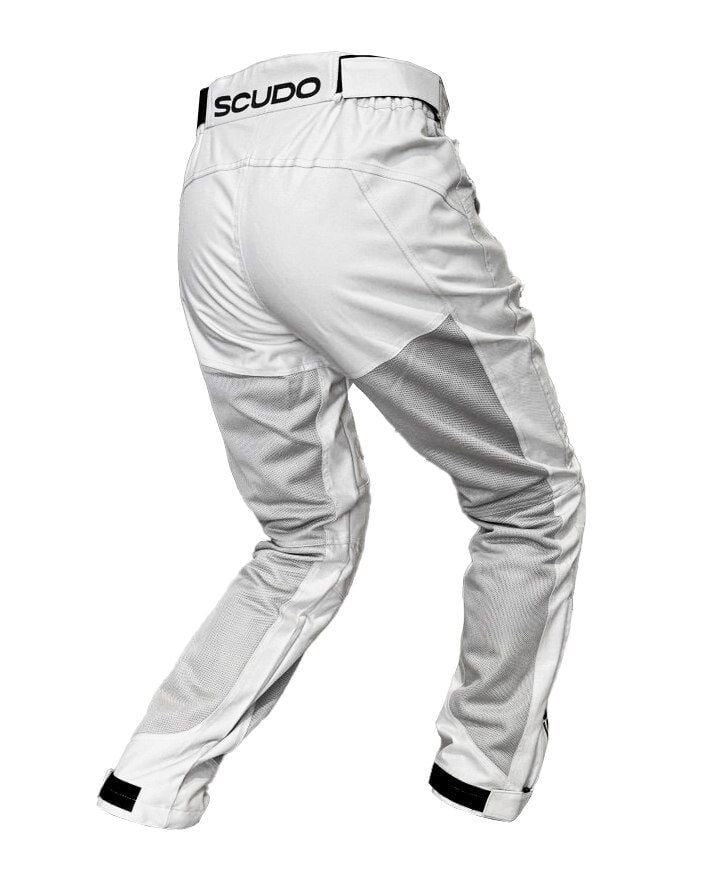Scudo Milano Gri Yazlık Fileli Motosiklet Pantolonu