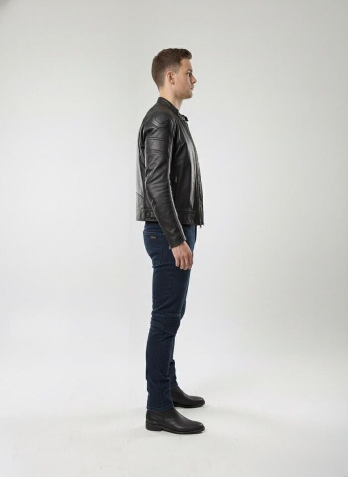 Scudo Dublin 2 Kevlar Motosiklet Kot Pantolonu Mavi