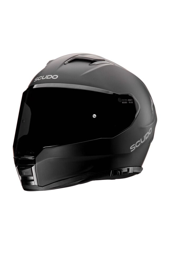 Scudo S1 Motosiklet Kaskı Siyah Vizörü