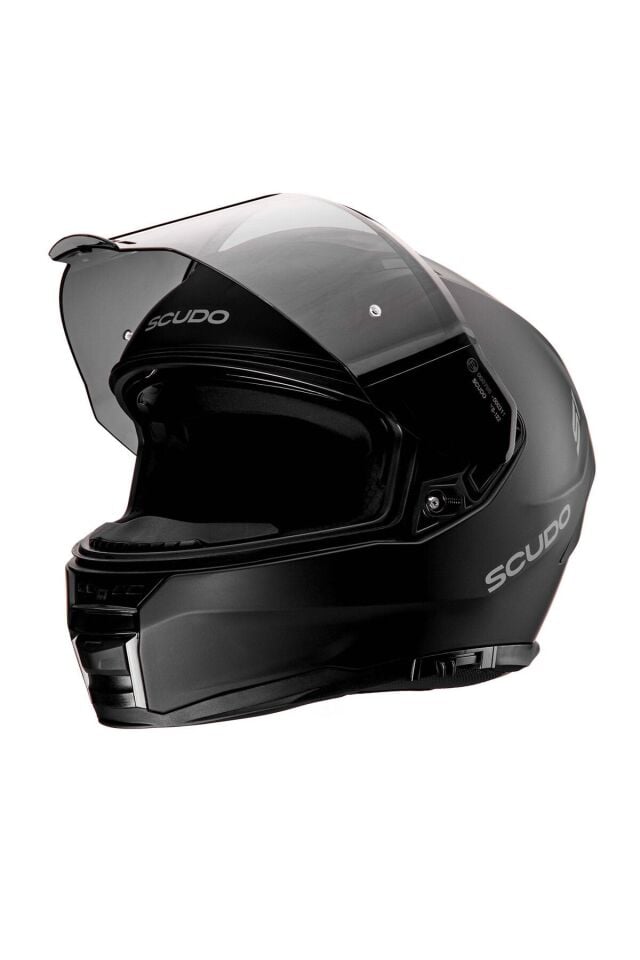 Scudo S1 Motosiklet Kaskı Siyah Vizörü