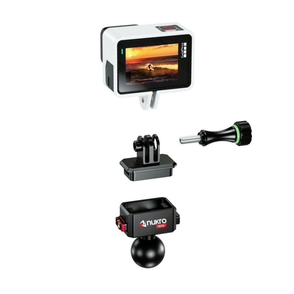 Nukrotech 360 Aksiyon Kamera Adaptörü Tak Çıkar Başlıklı